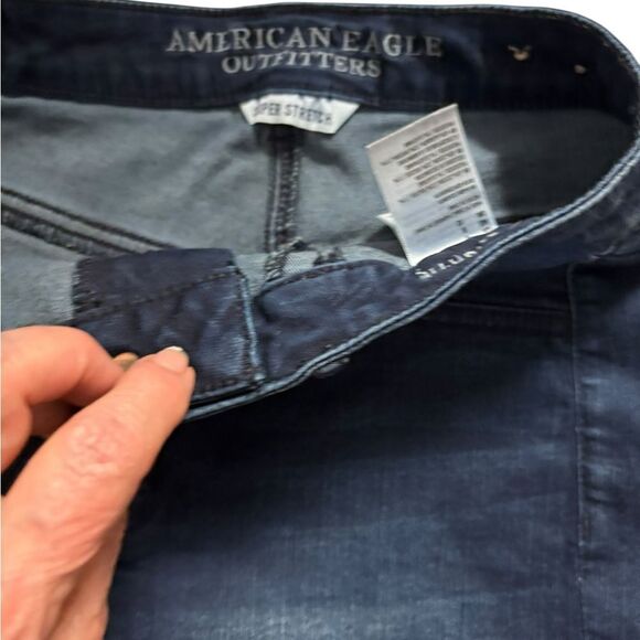 American Eagle Outfitters Blue Skinny Jeans - Picture 3 of 8